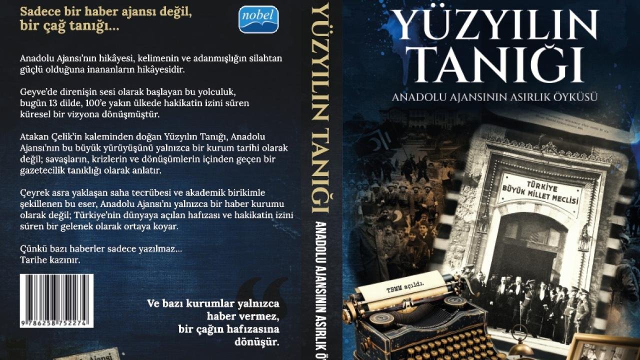 Anadolu Ajansı'nın Bir Asırlık Haber Serüveni Kitaplaştı