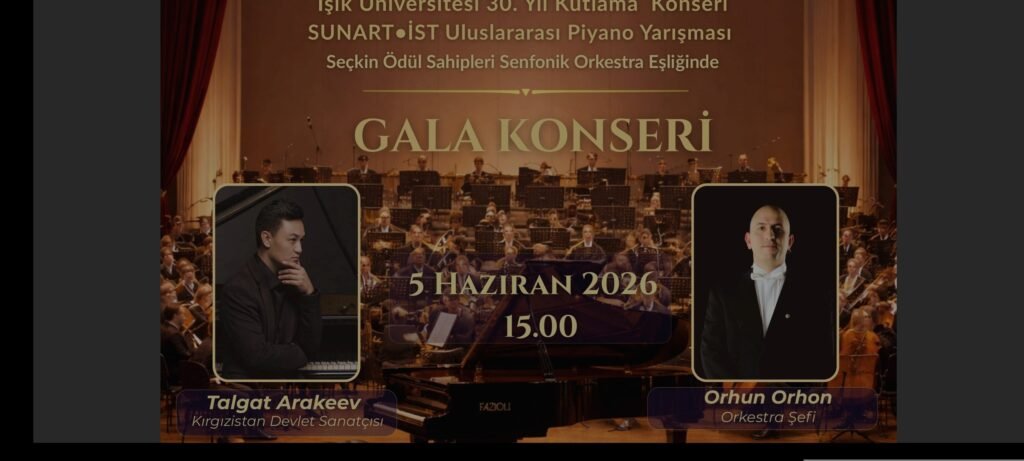 Işık Üniversitesi'nden 30. Yıl Kutlamalarına Özel Bir Sanat Buluşması: SUNART İST Konseri