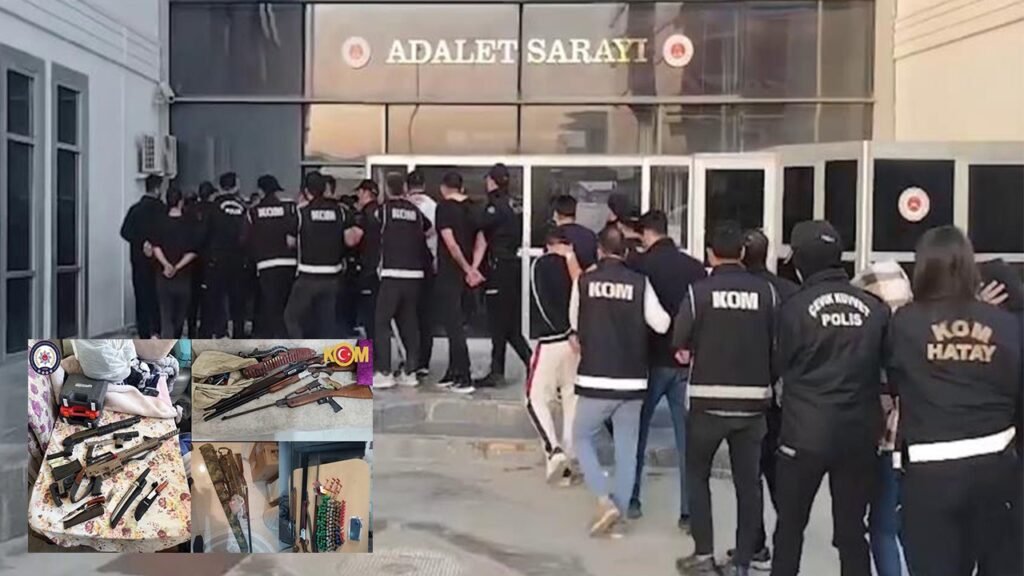 Hatay'da Organize Suç Örgütüne Büyük Darbe: 28 Kişi Tutuklandı