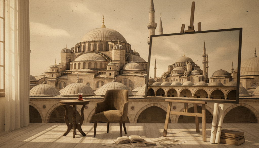 İstanbul'un Görkemli Kubbeleri: Nevzat Yıldırım'ın Objektifinden 'Gök Kubbe' Sergisi