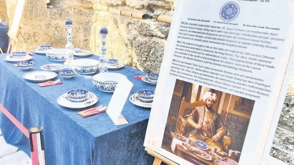 Side Müzesi Osmanlı Çini Sergisine Ev Sahipliği Yapıyor